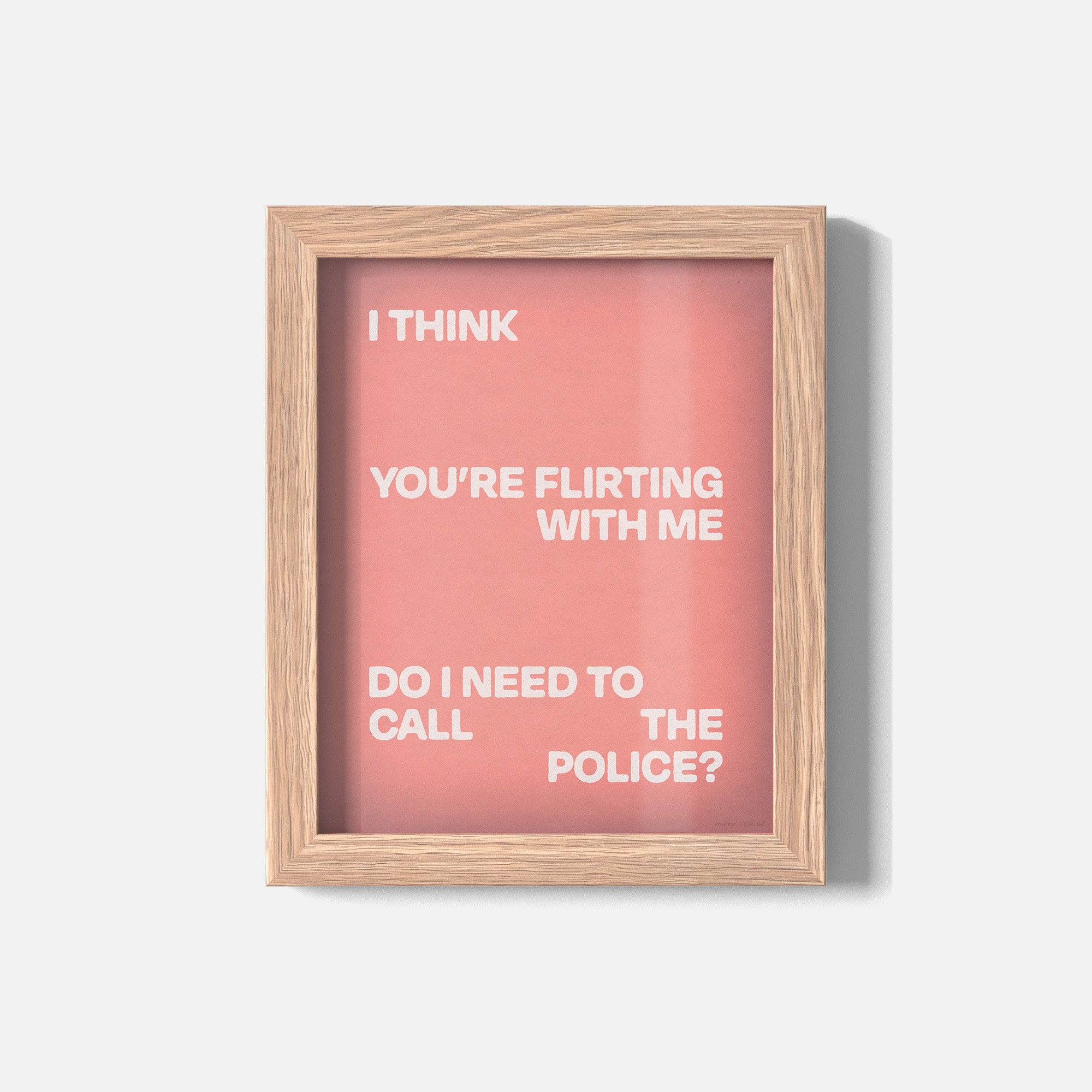 FLIRTING PRINT
