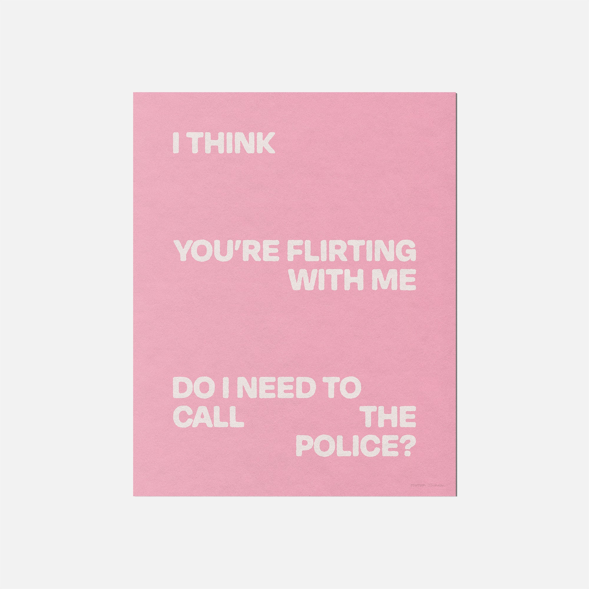 FLIRTING PRINT