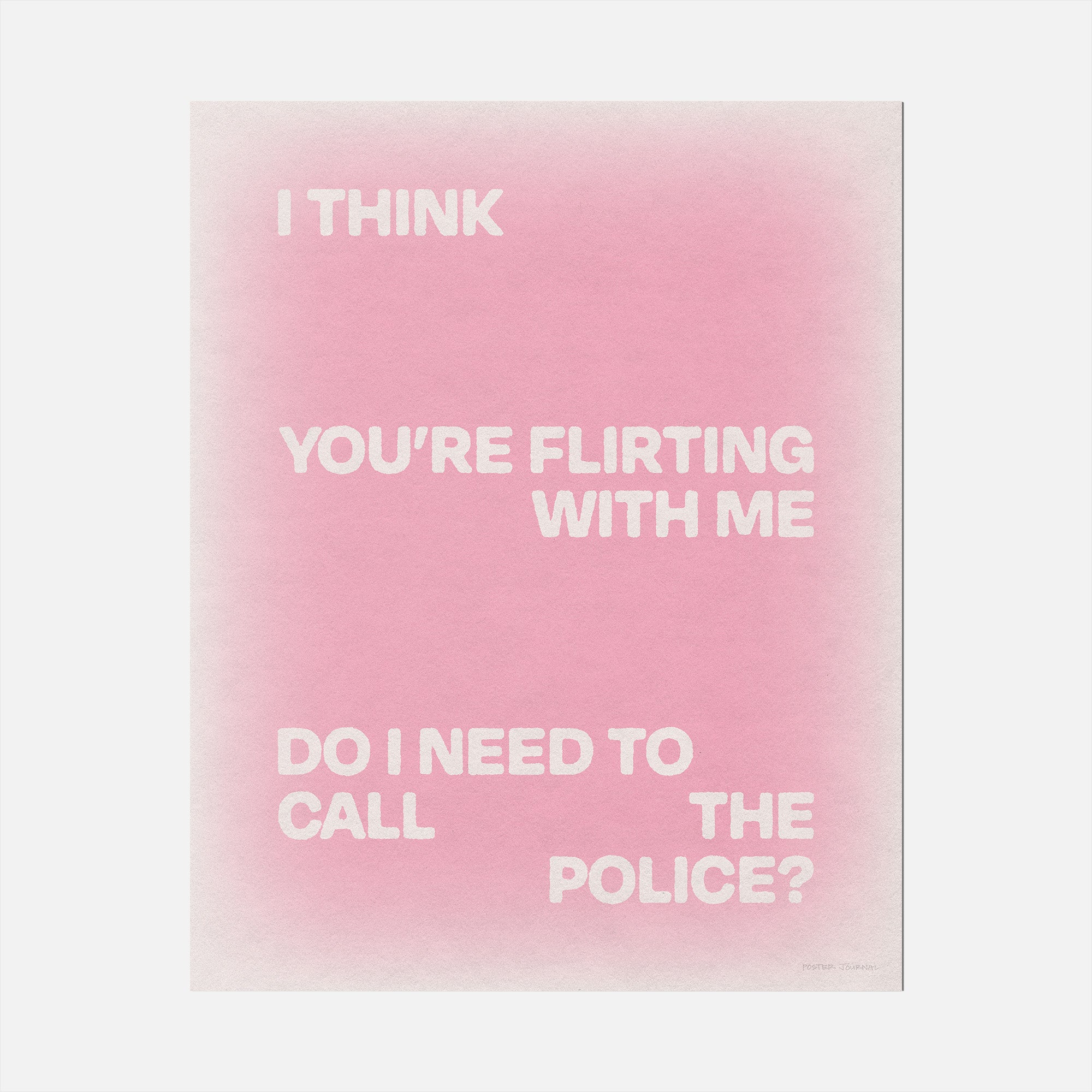 FLIRTING PRINT