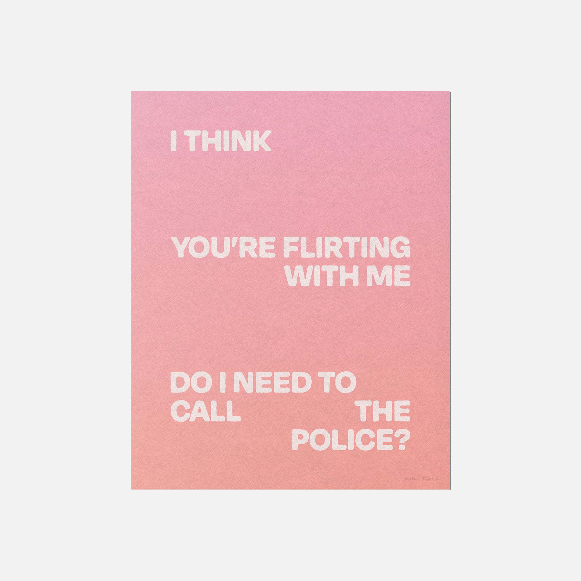 FLIRTING PRINT