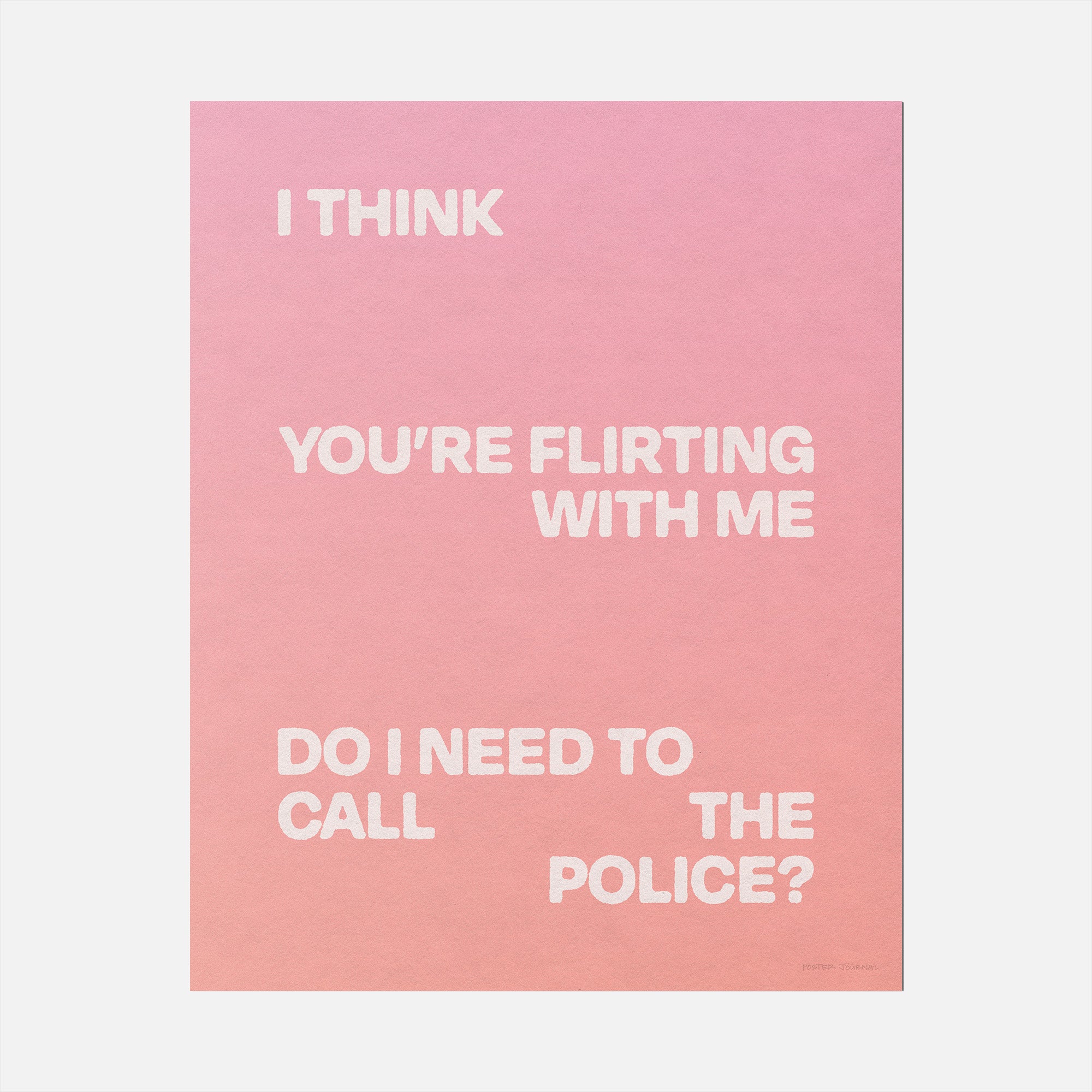 FLIRTING PRINT