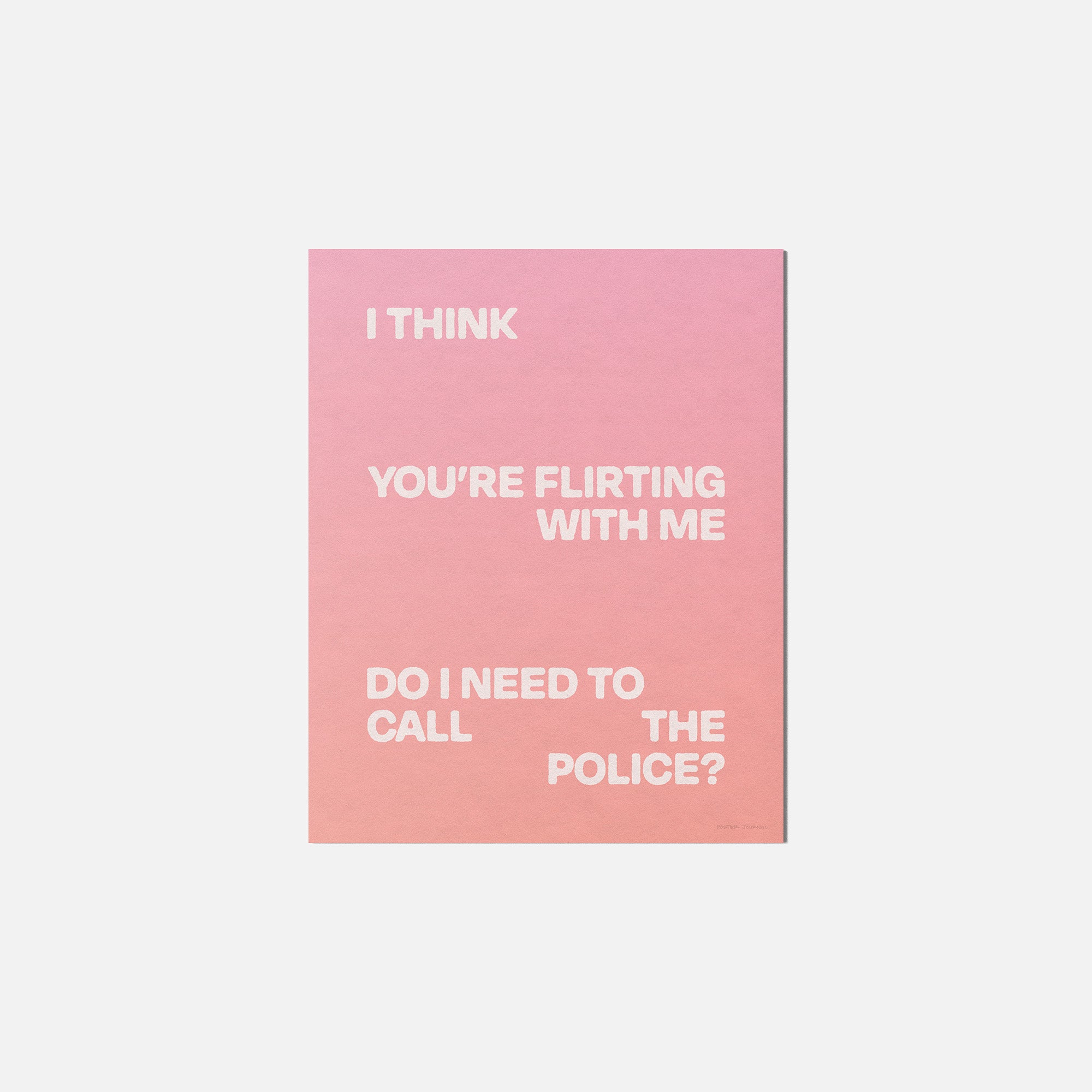 FLIRTING PRINT