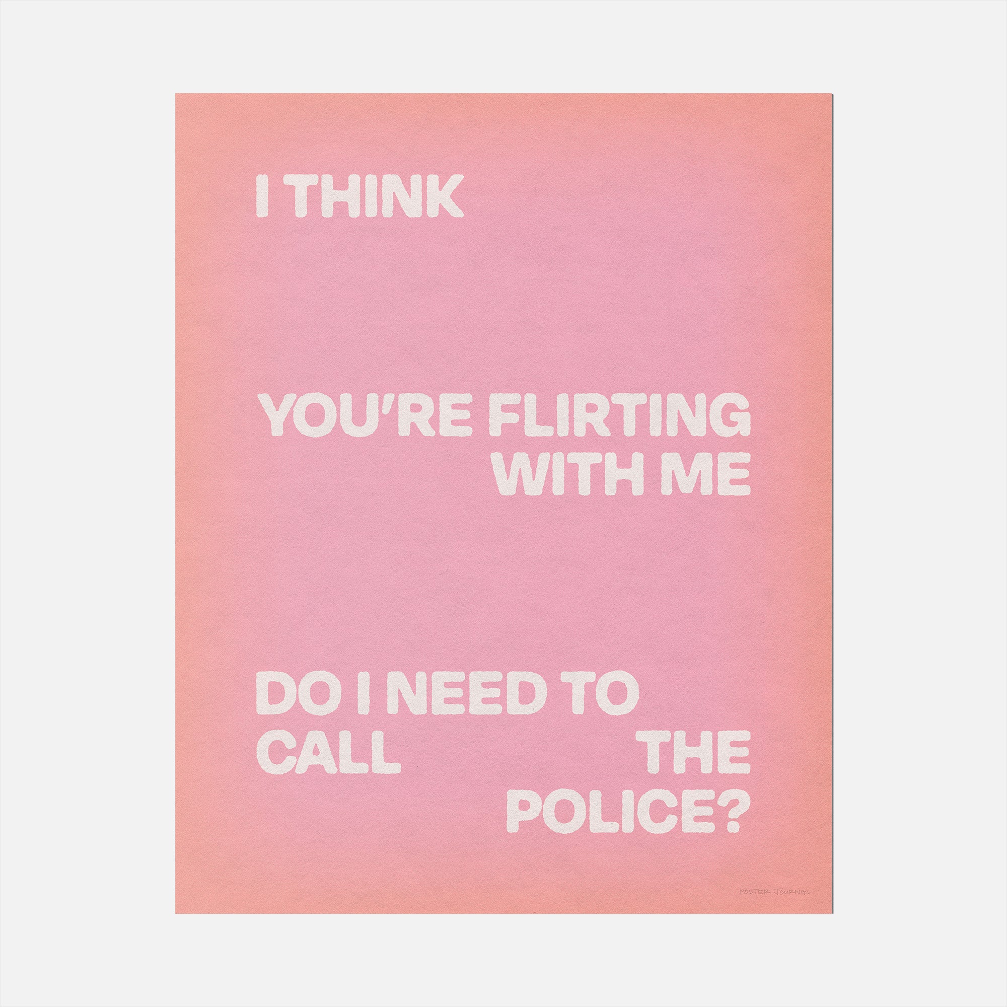 FLIRTING PRINT