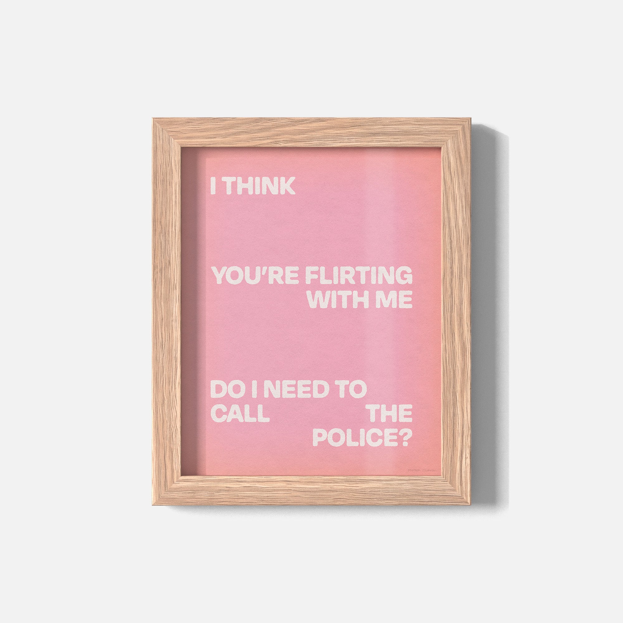 FLIRTING PRINT