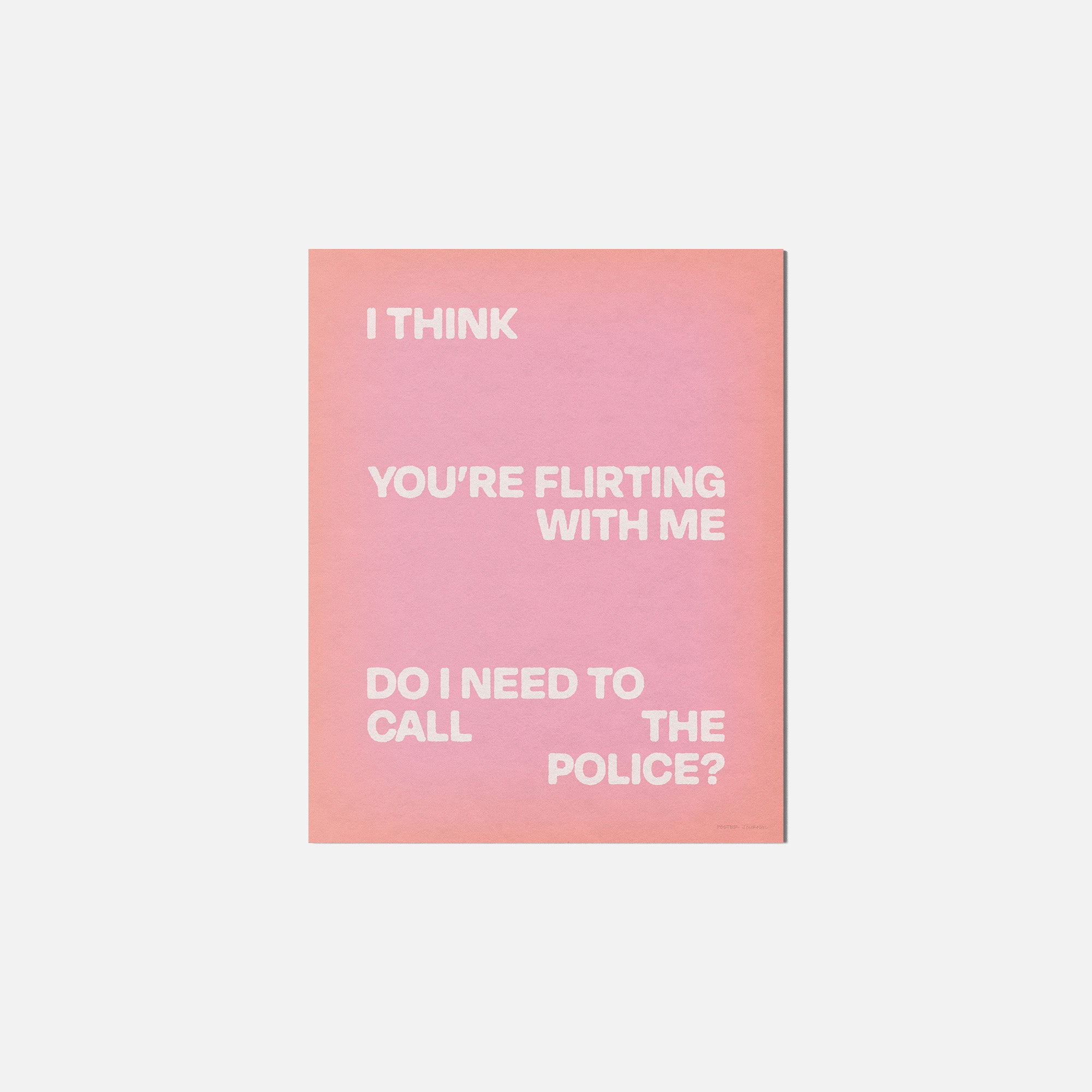 FLIRTING PRINT