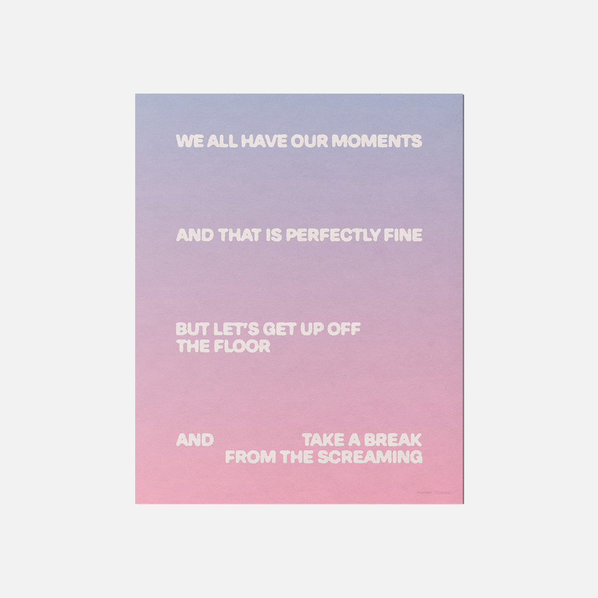 FLOOR PRINT