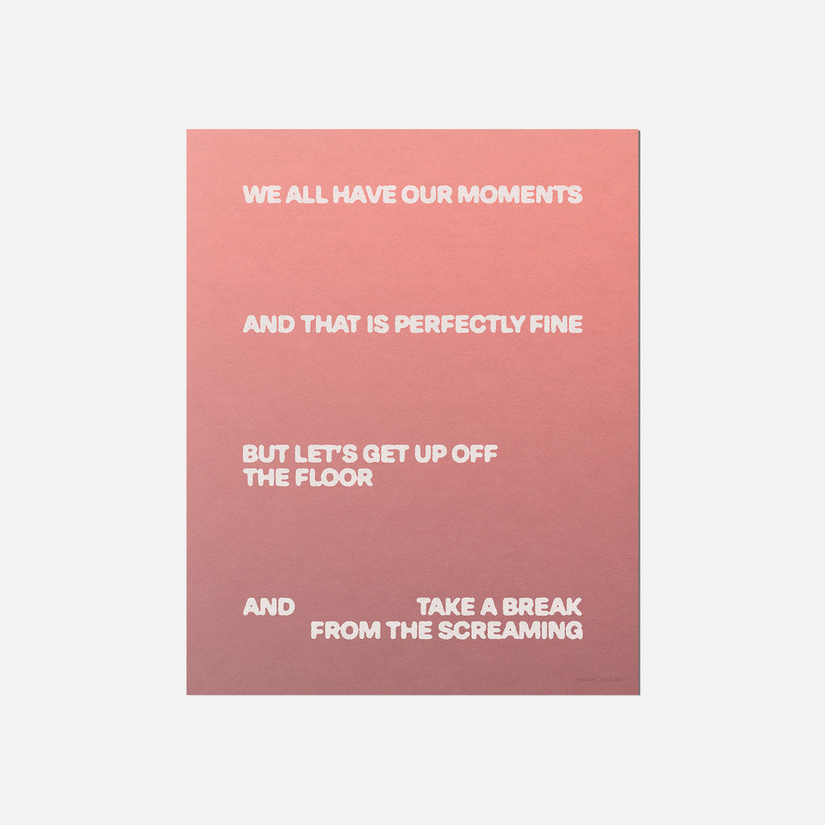 FLOOR PRINT