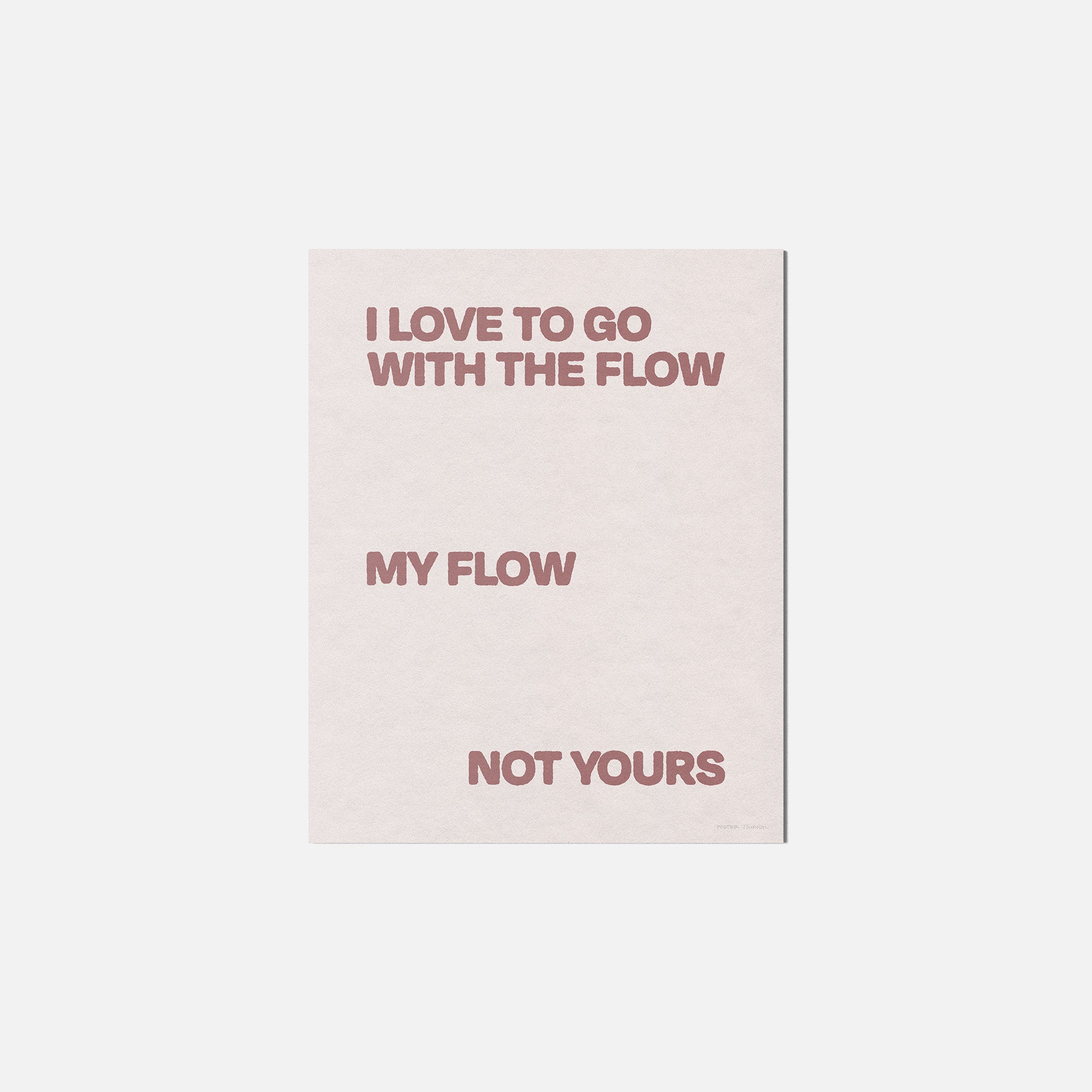 FLOW PRINT