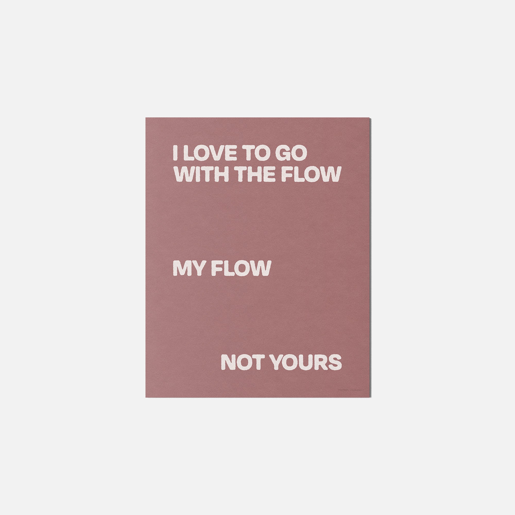 FLOW PRINT