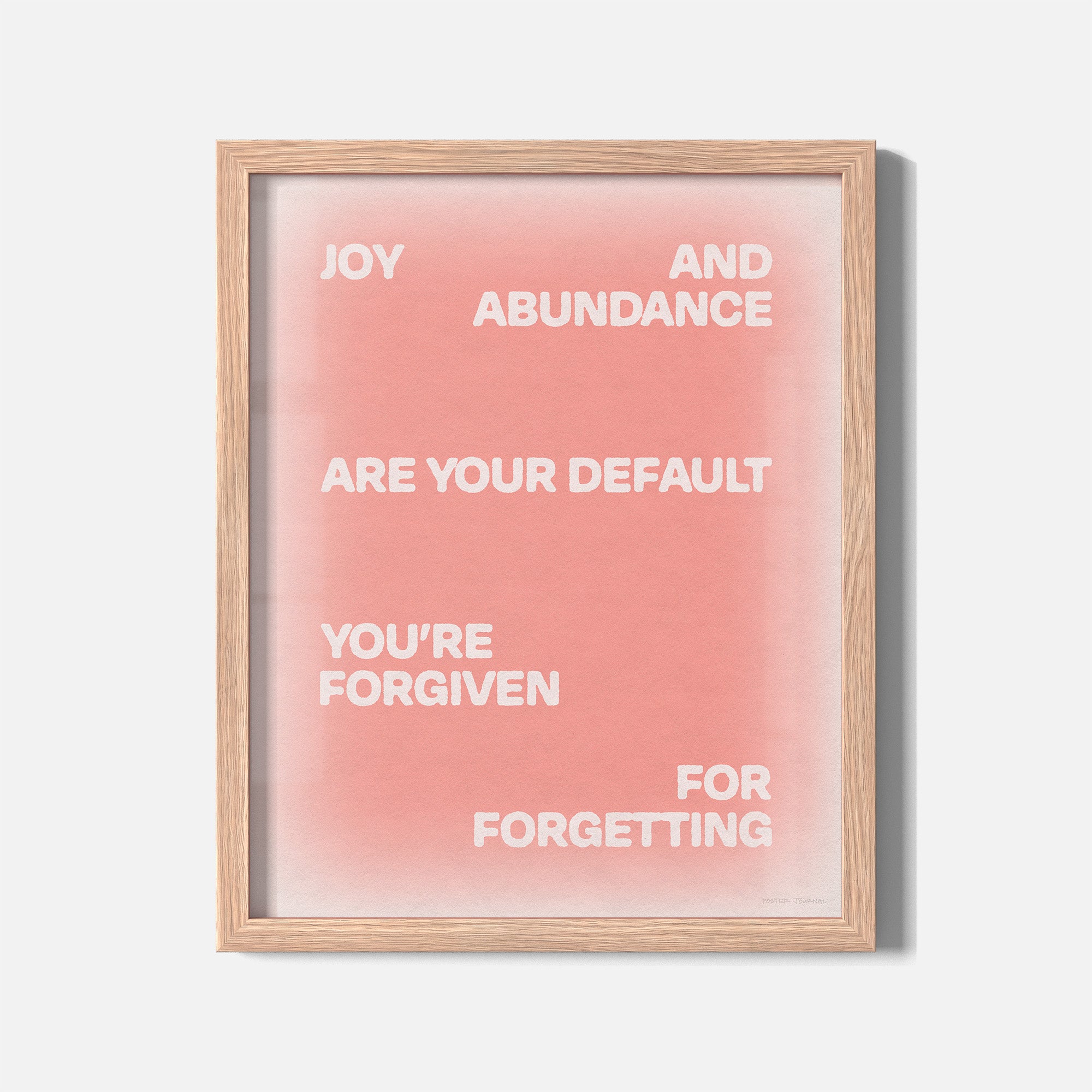 FORGIVEN PRINT