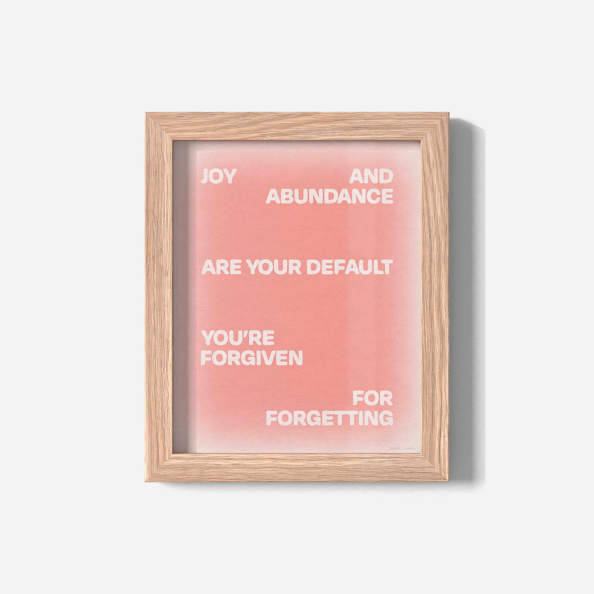 FORGIVEN PRINT