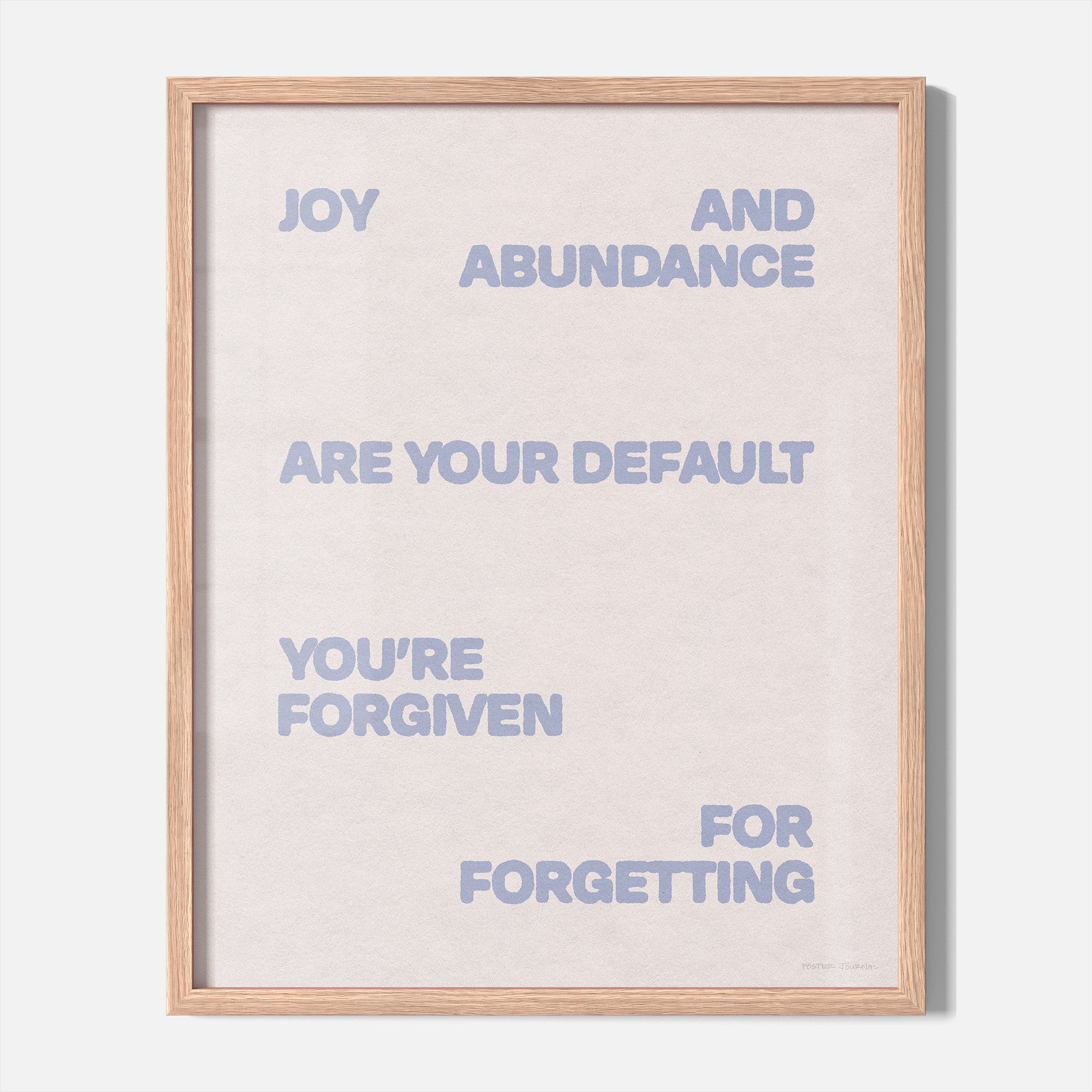FORGIVEN PRINT