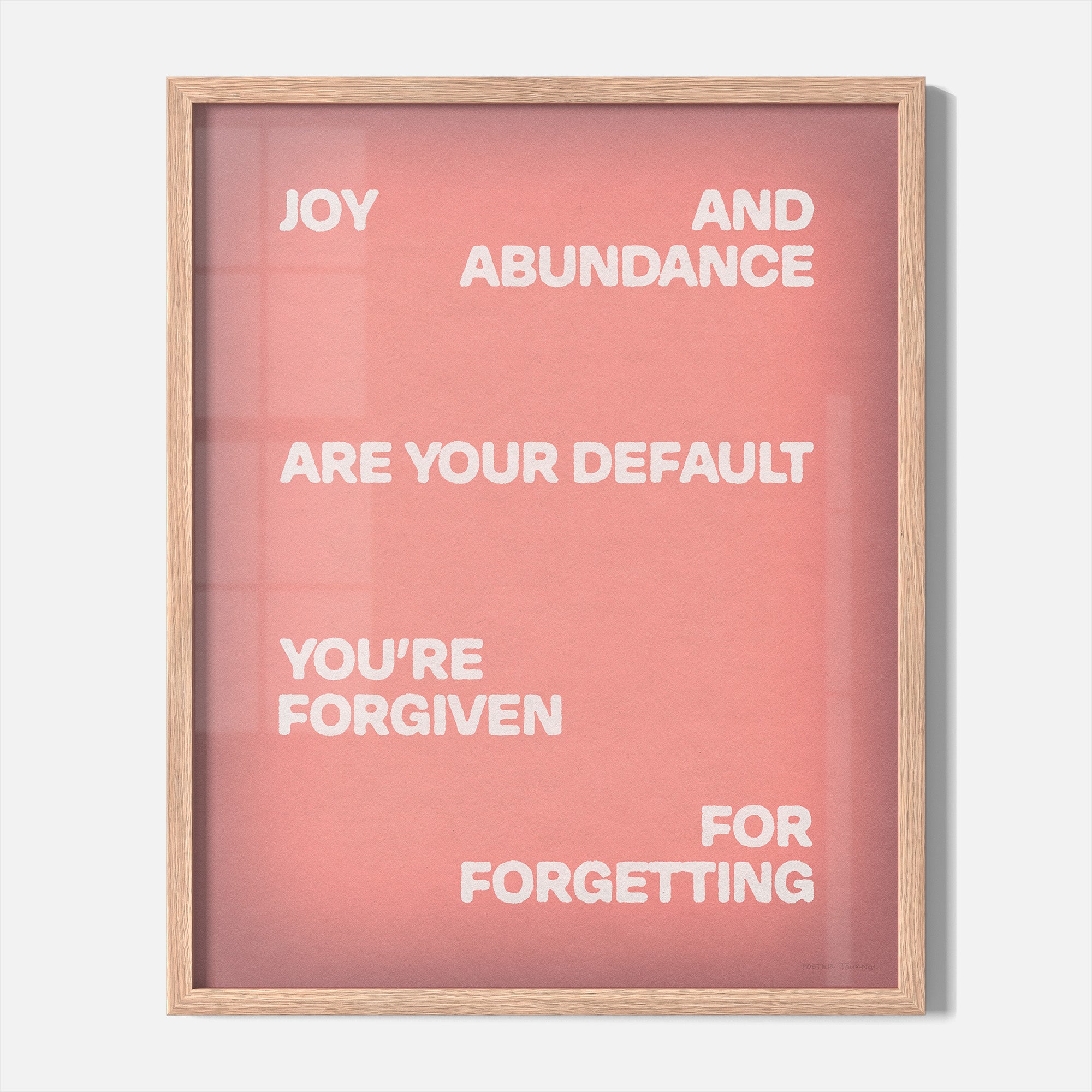 FORGIVEN PRINT