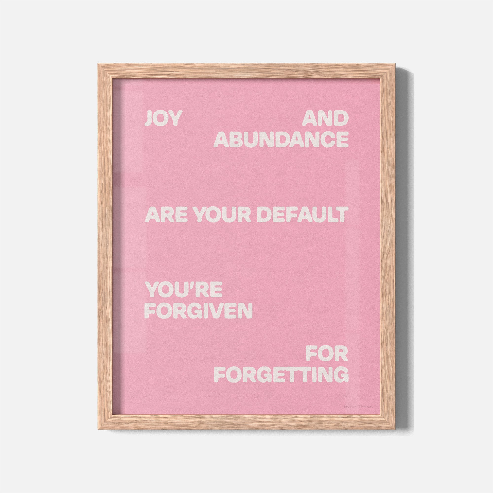 FORGIVEN PRINT