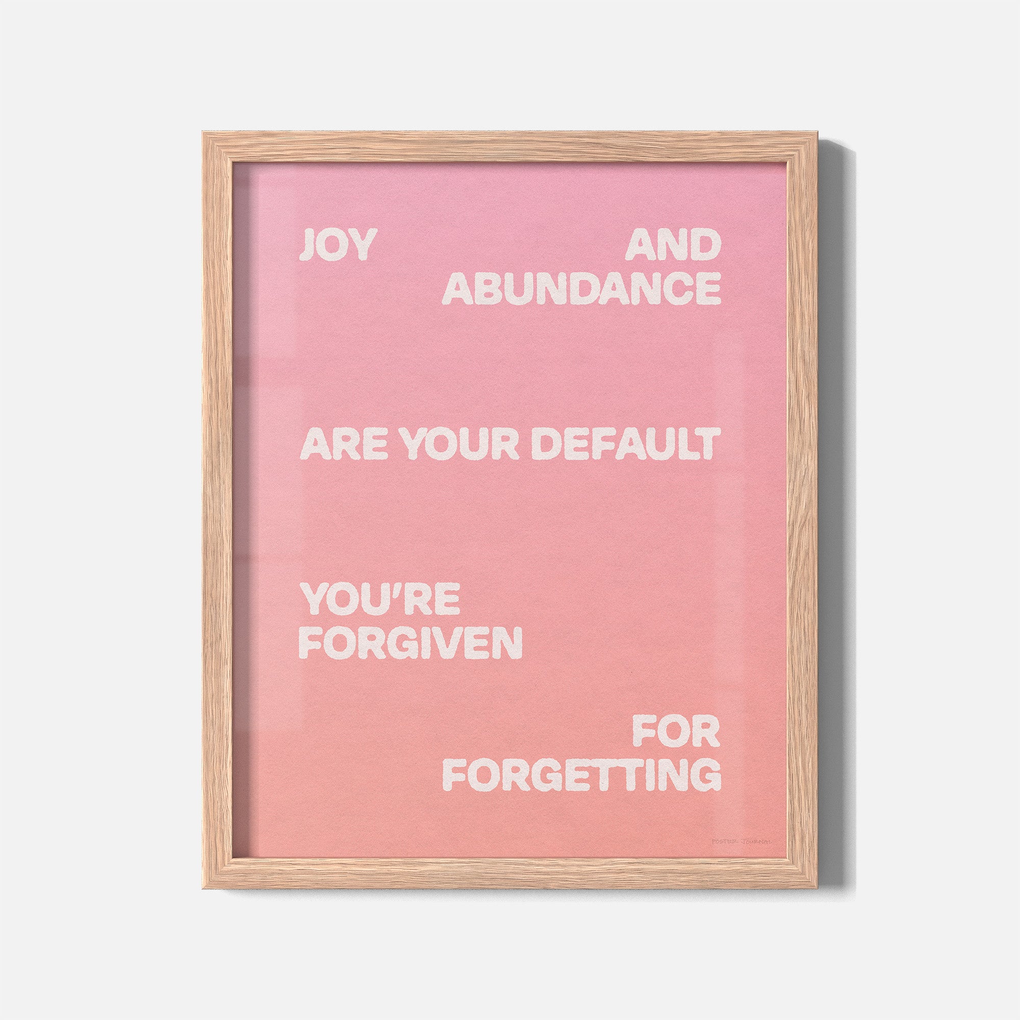 FORGIVEN PRINT