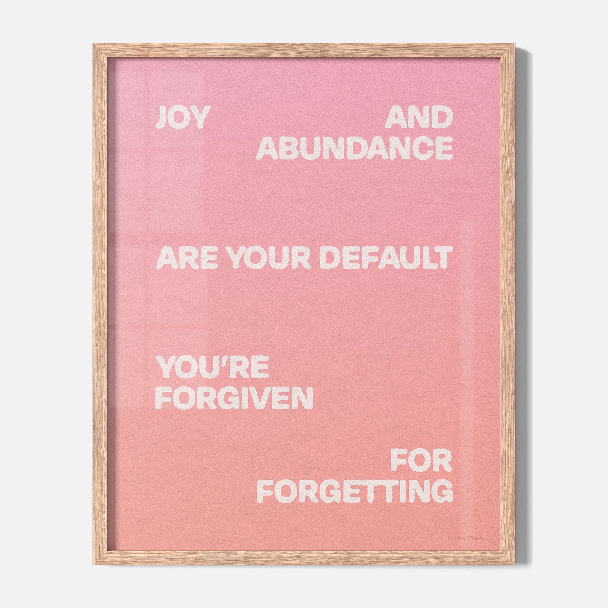 FORGIVEN PRINT