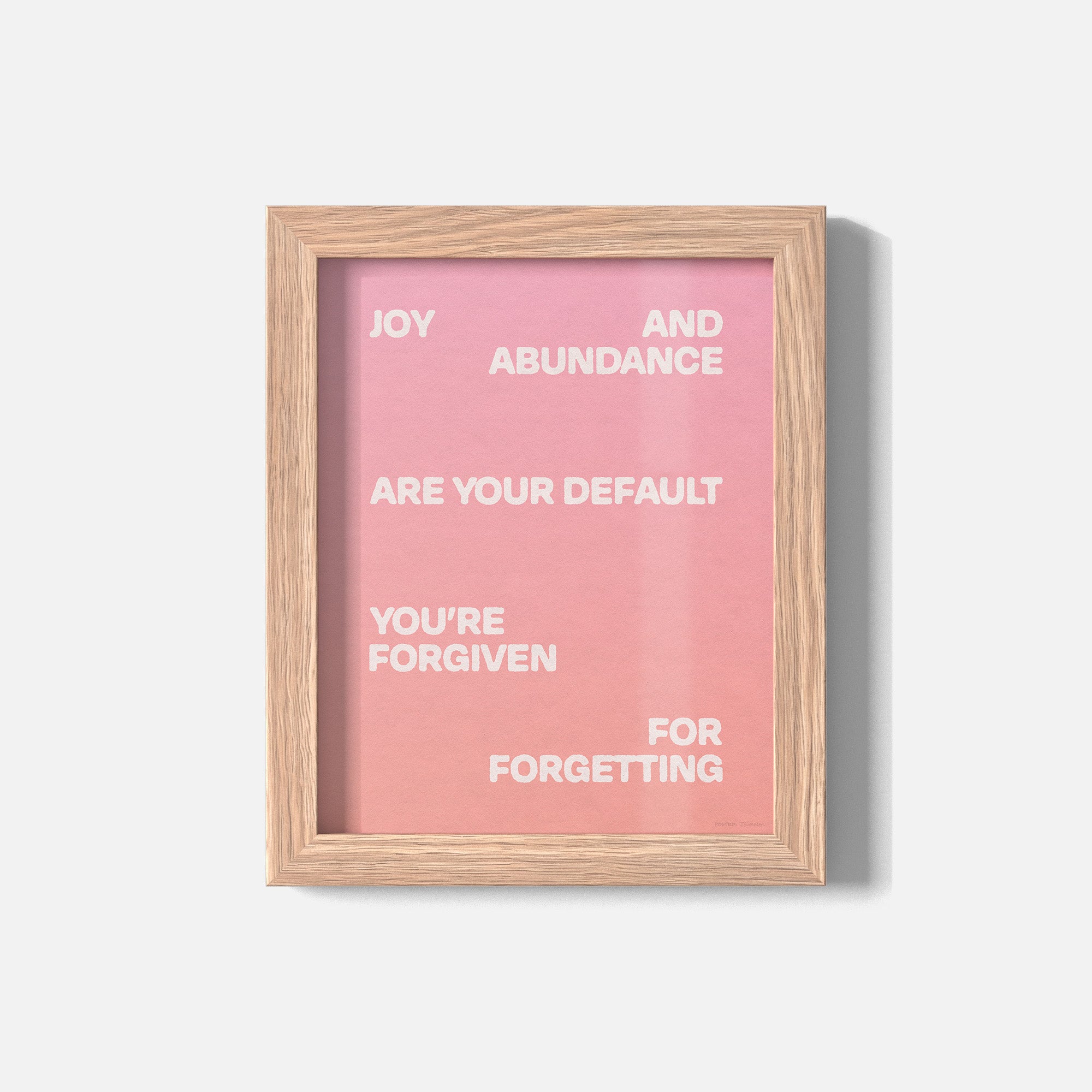 FORGIVEN PRINT
