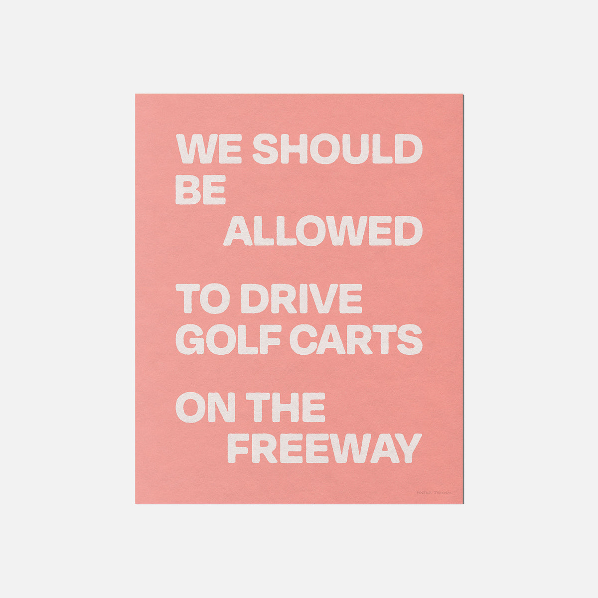 FREEWAY PRINT