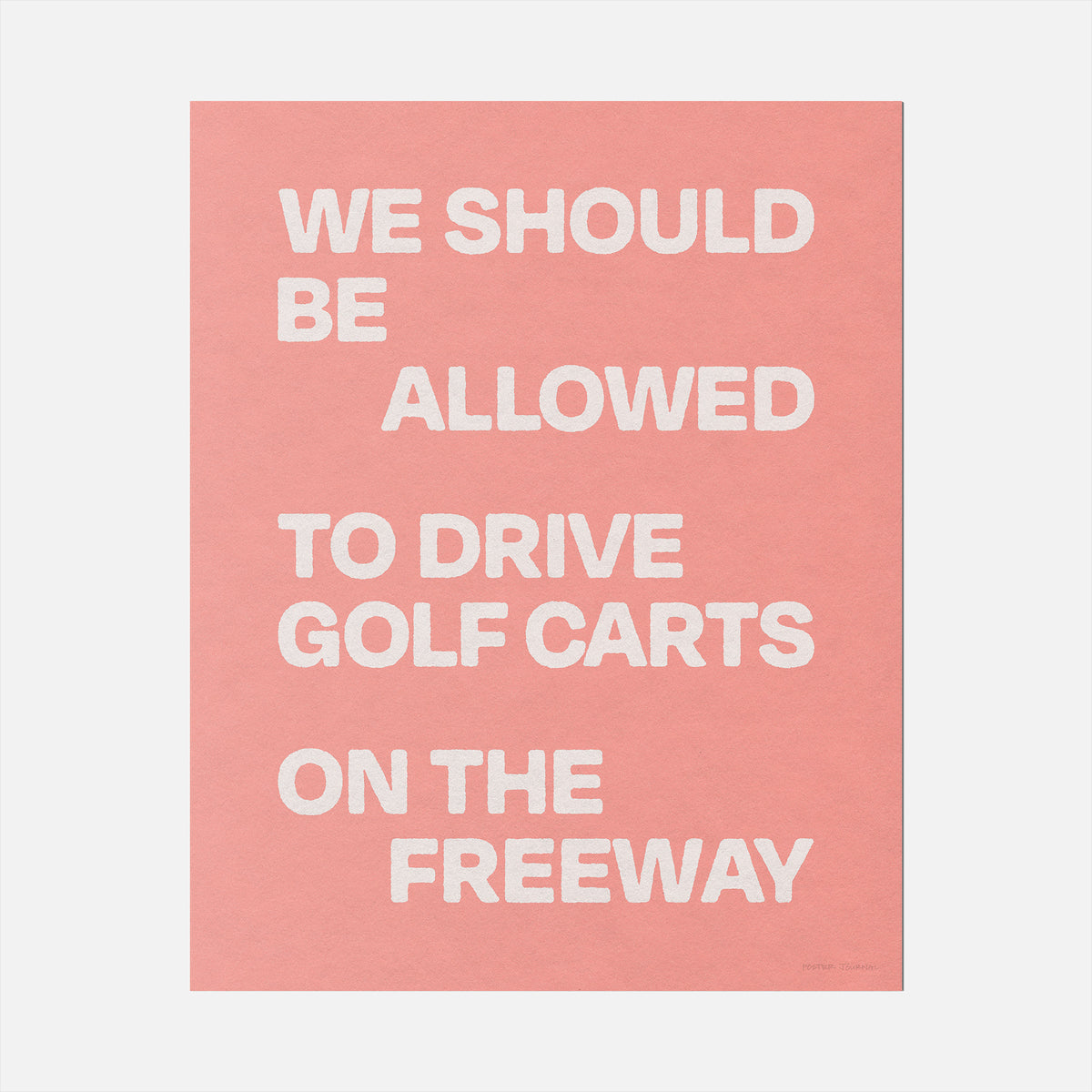 FREEWAY PRINT