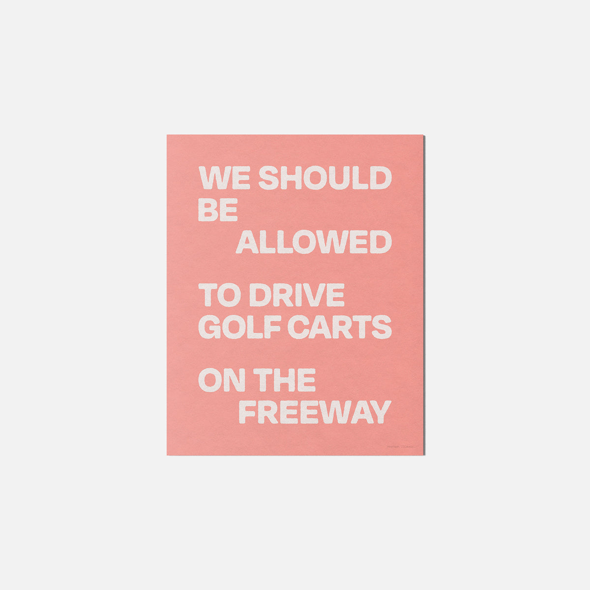 FREEWAY PRINT