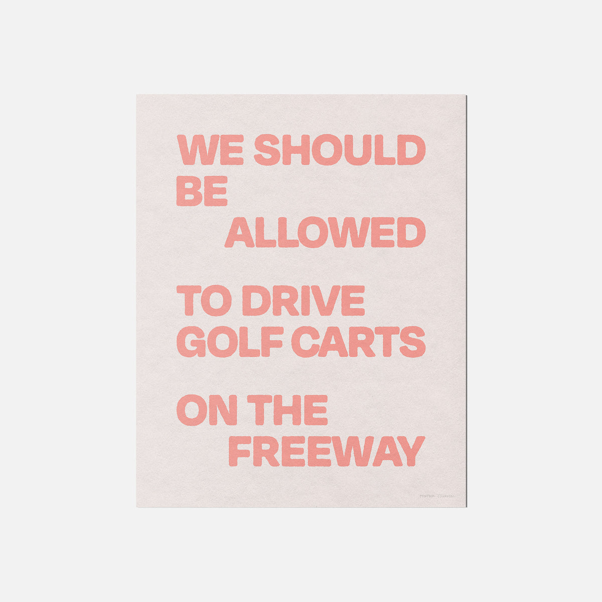 FREEWAY PRINT