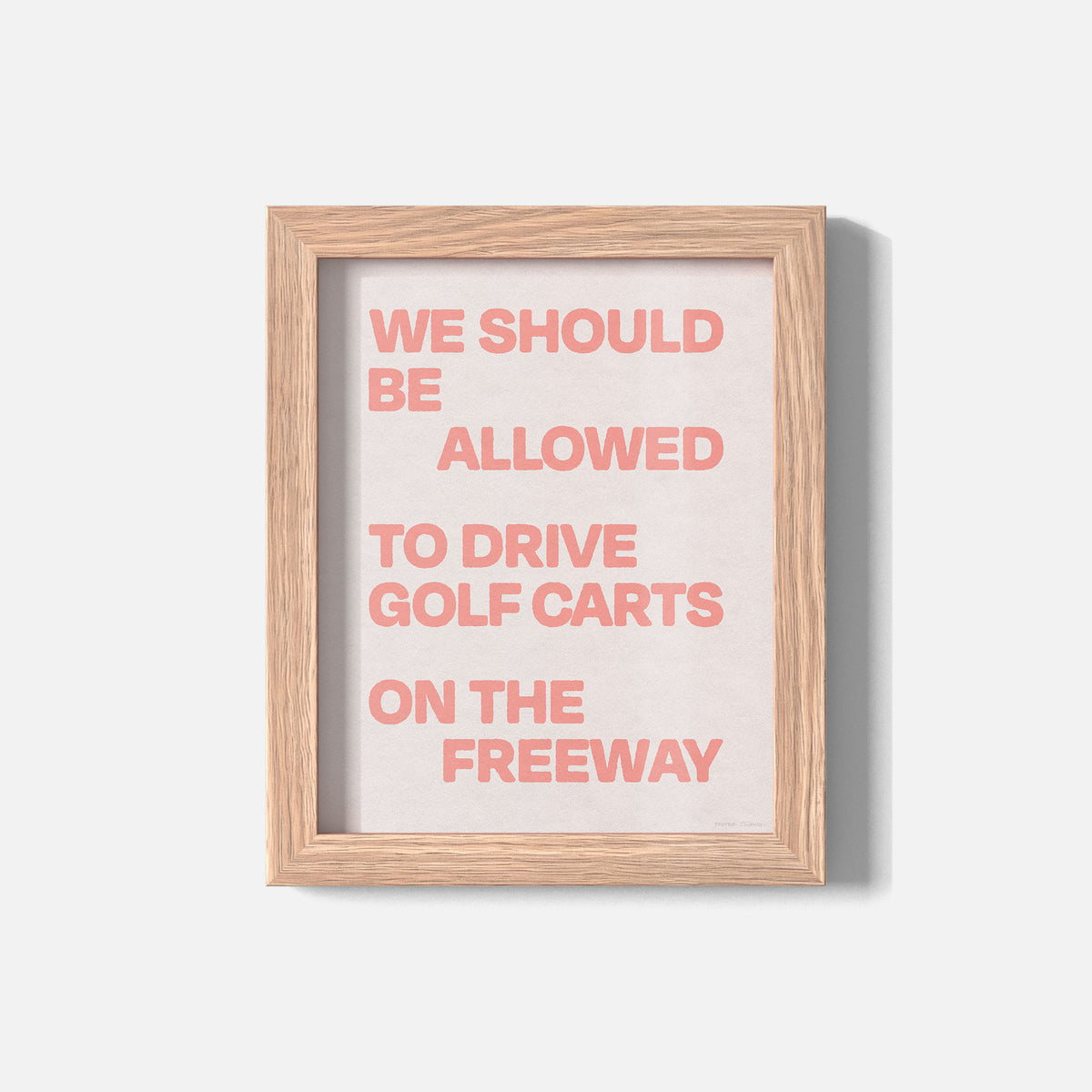 FREEWAY PRINT