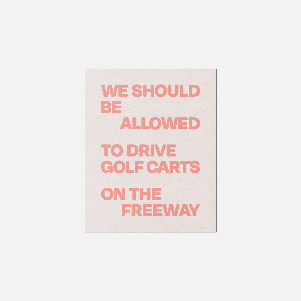 FREEWAY PRINT