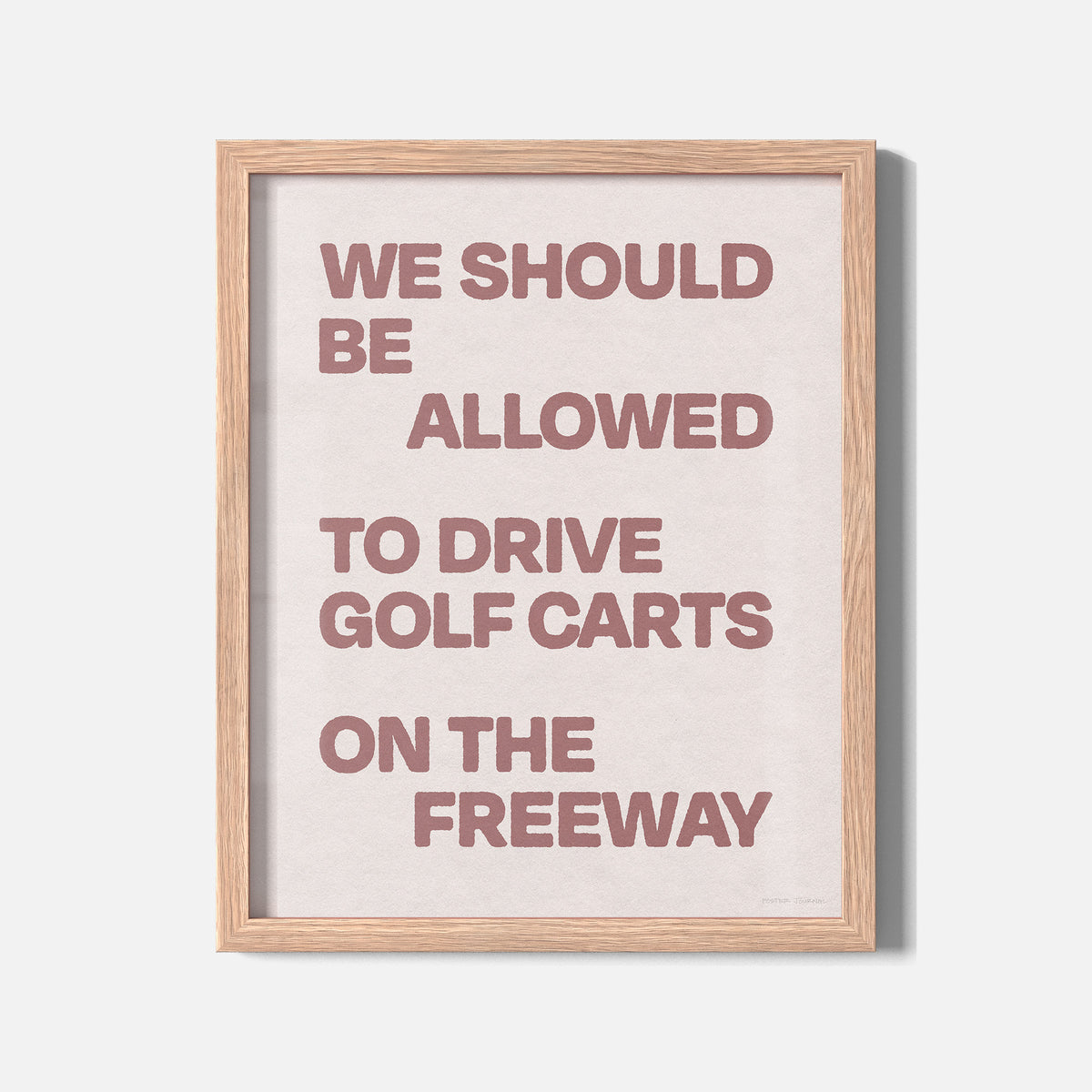 FREEWAY PRINT