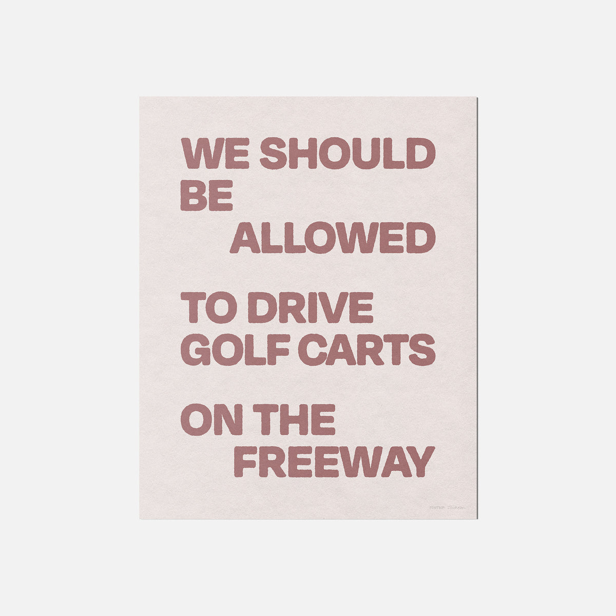 FREEWAY PRINT
