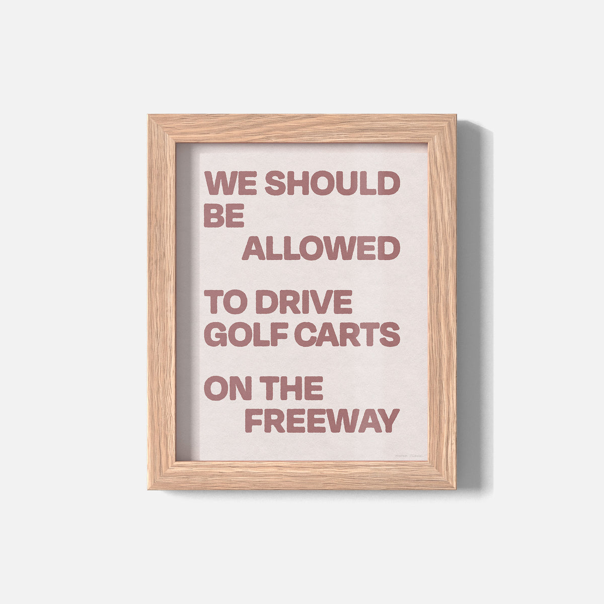 FREEWAY PRINT