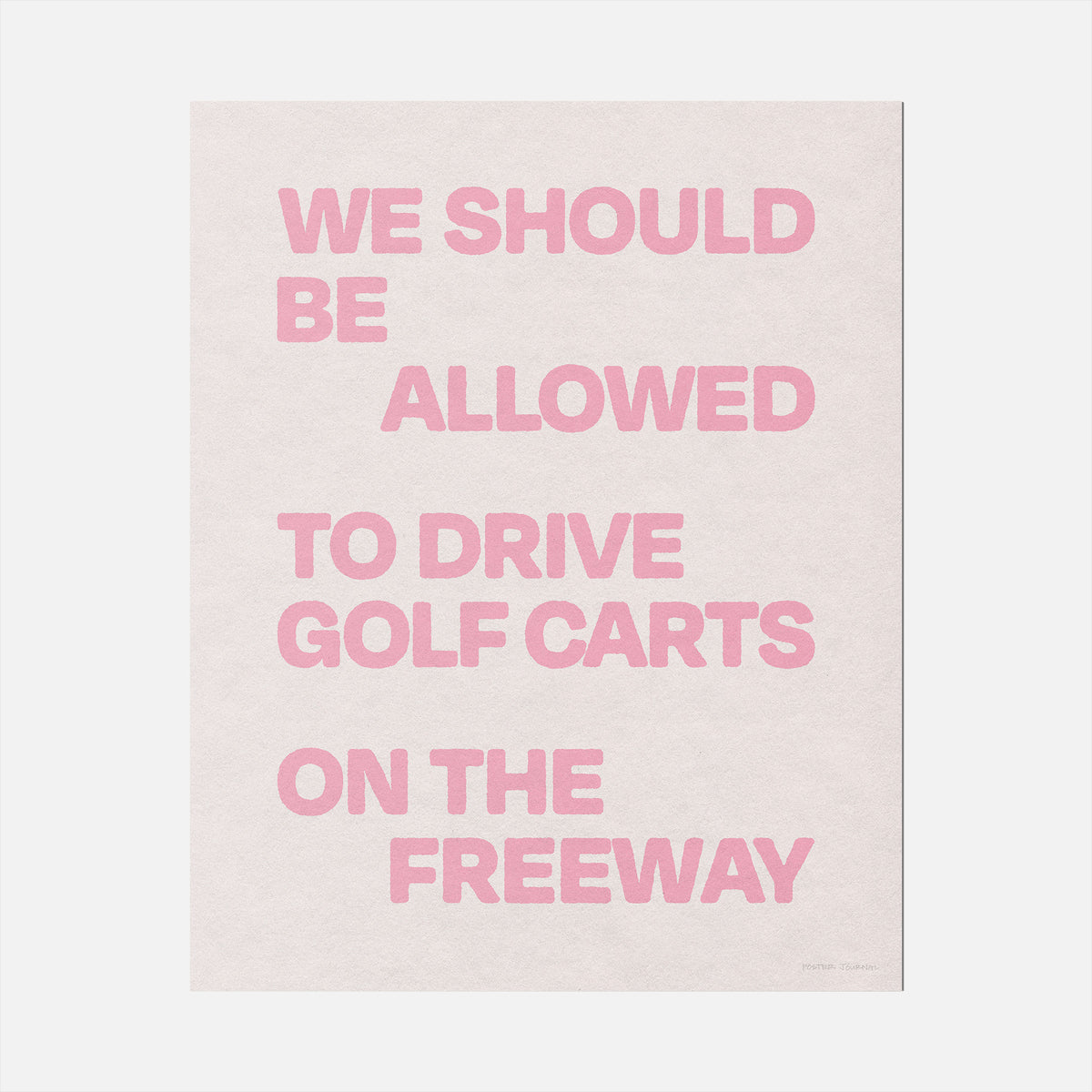 FREEWAY PRINT