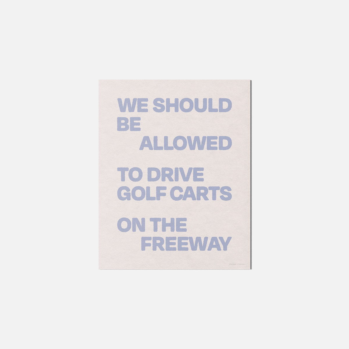 FREEWAY PRINT