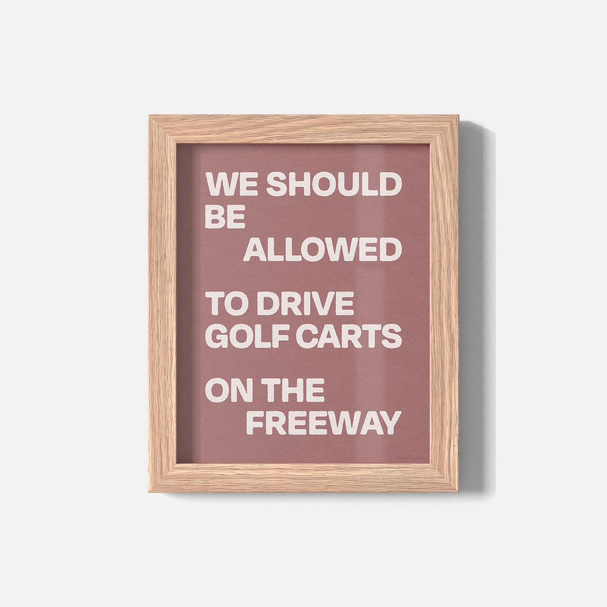 FREEWAY PRINT