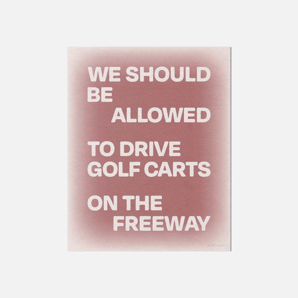 FREEWAY PRINT