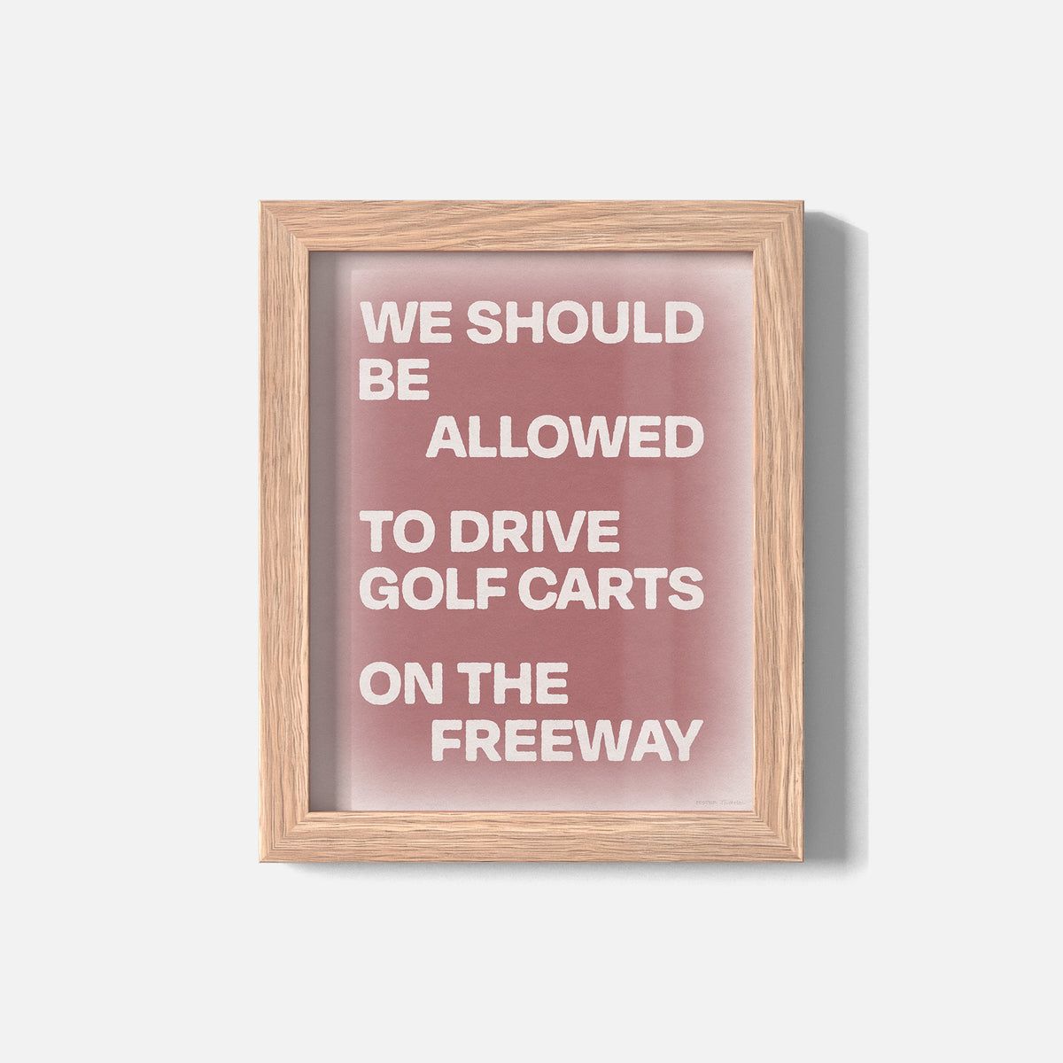 FREEWAY PRINT