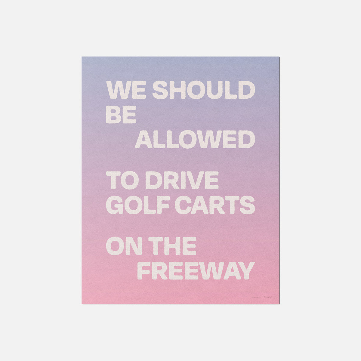 FREEWAY PRINT