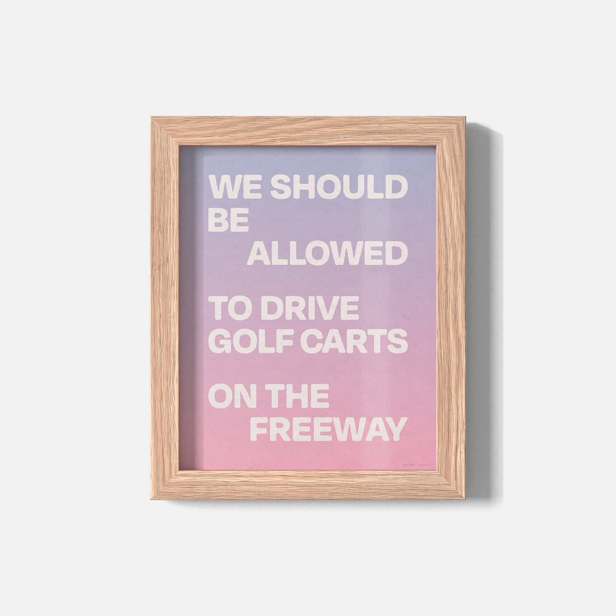 FREEWAY PRINT