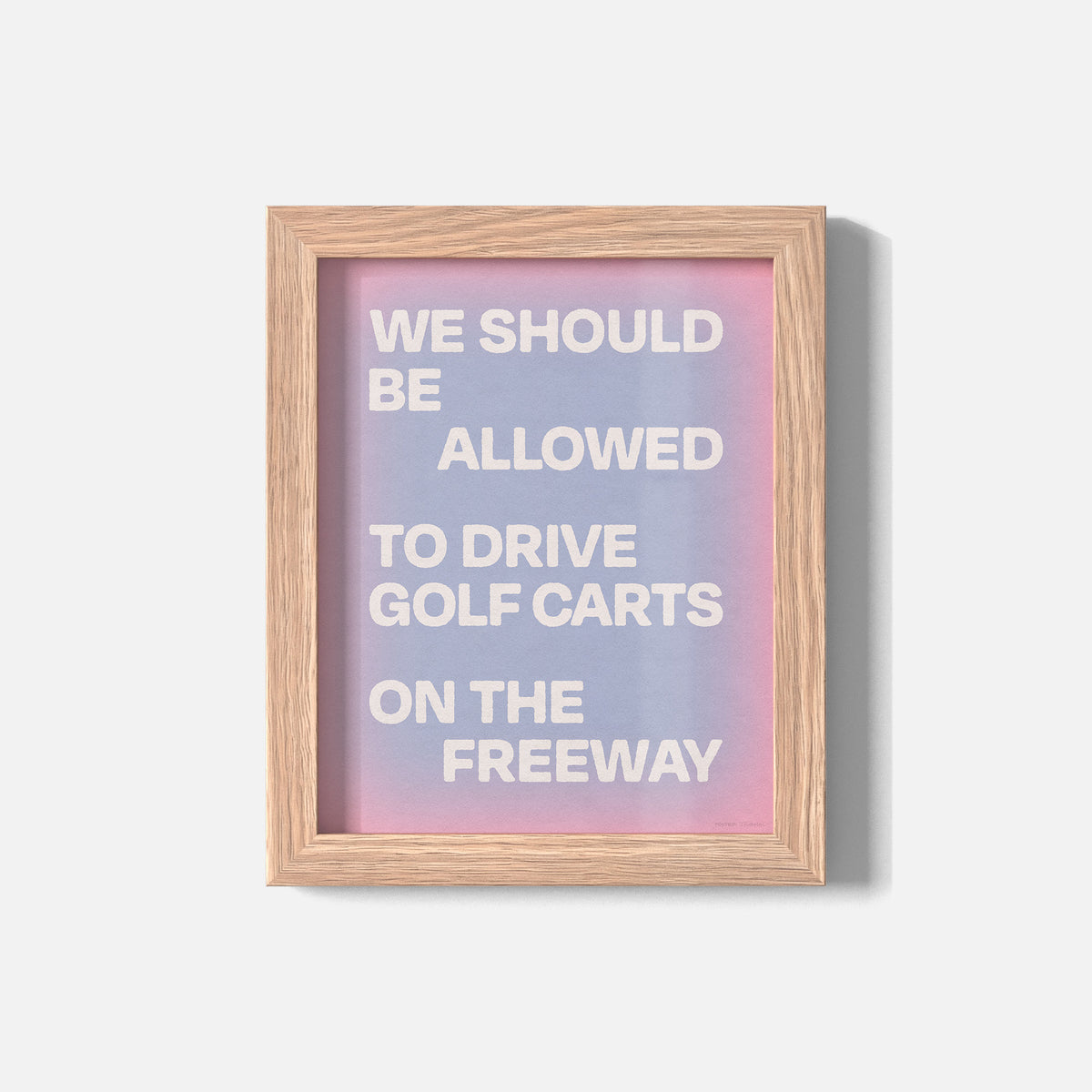 FREEWAY PRINT