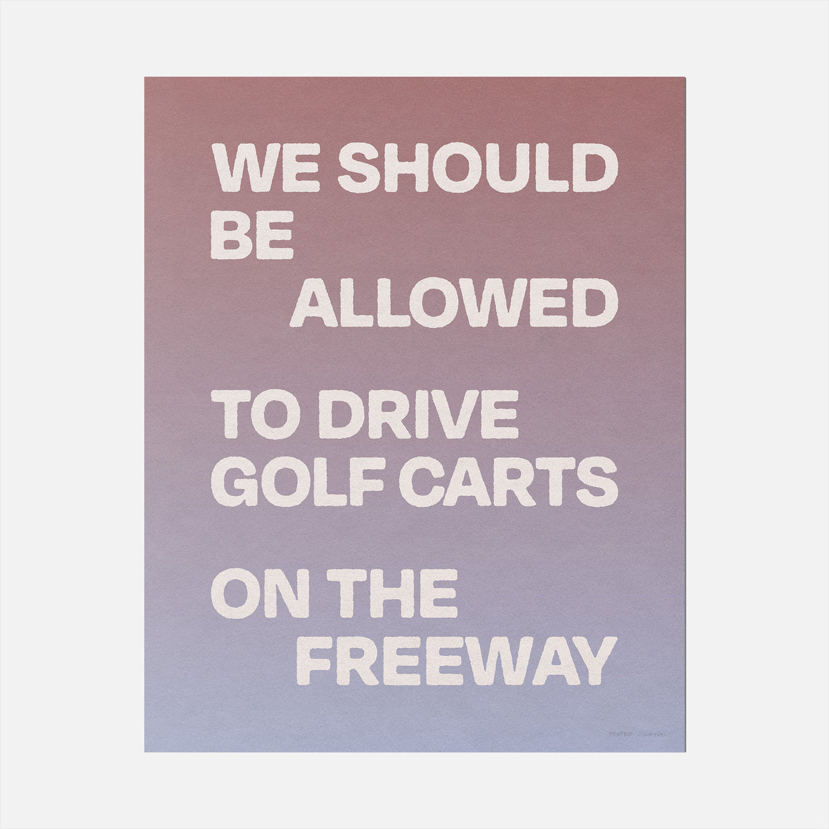 FREEWAY PRINT