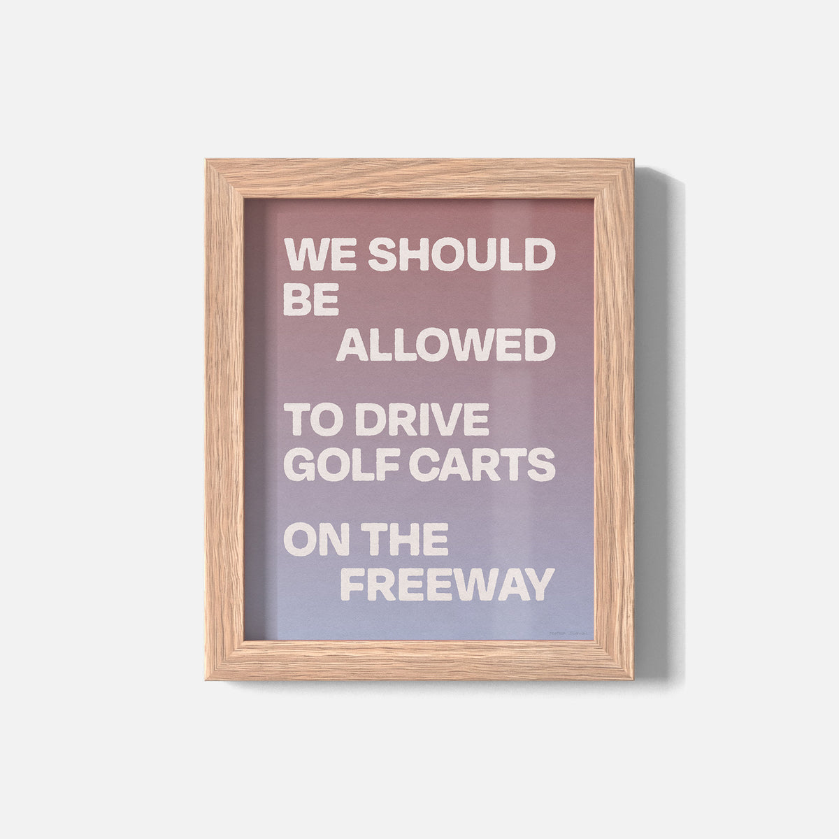 FREEWAY PRINT