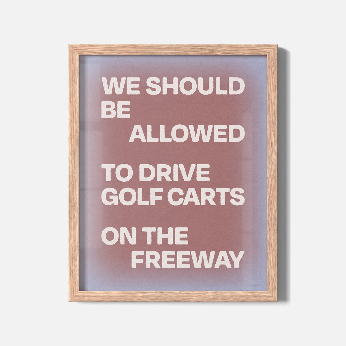 FREEWAY PRINT