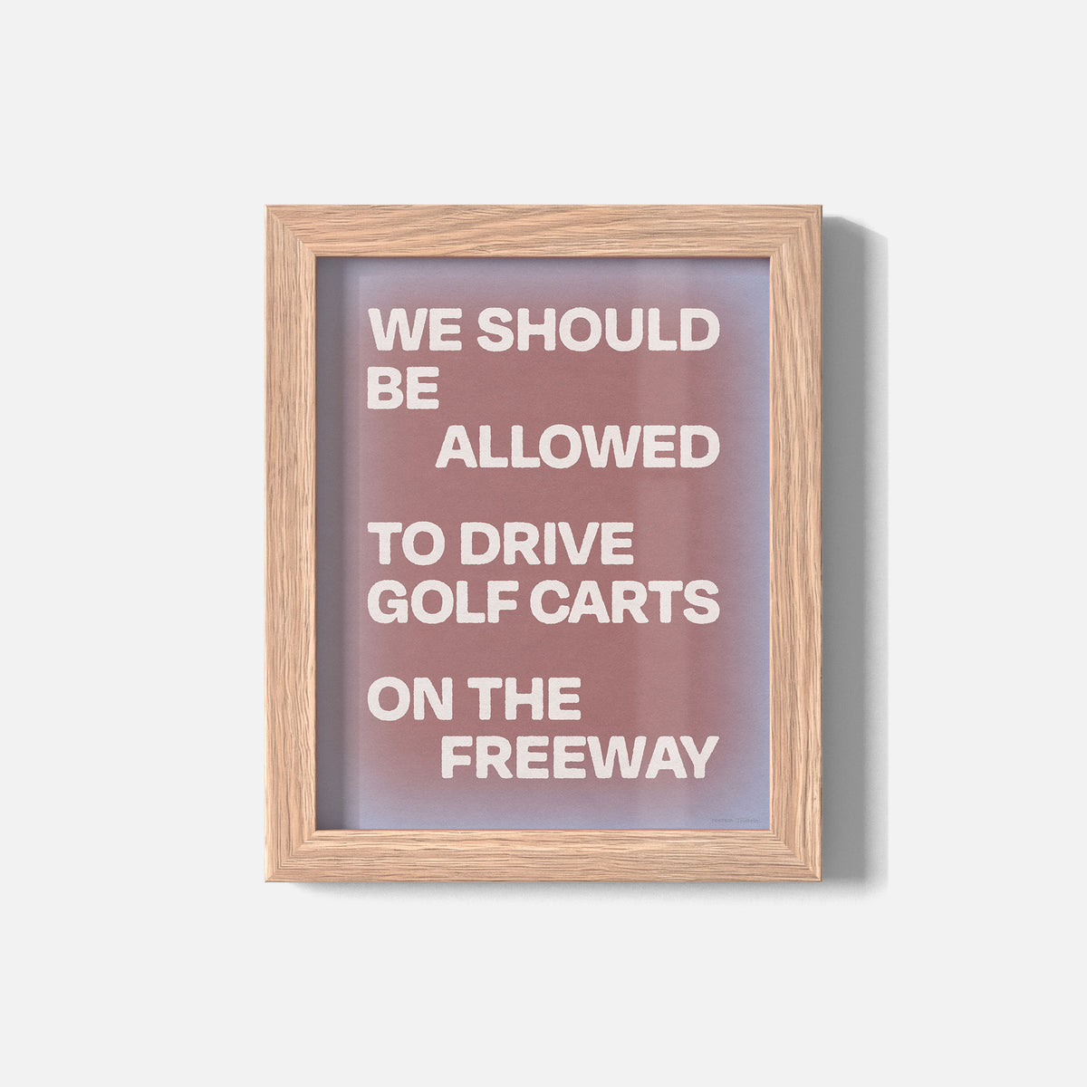 FREEWAY PRINT