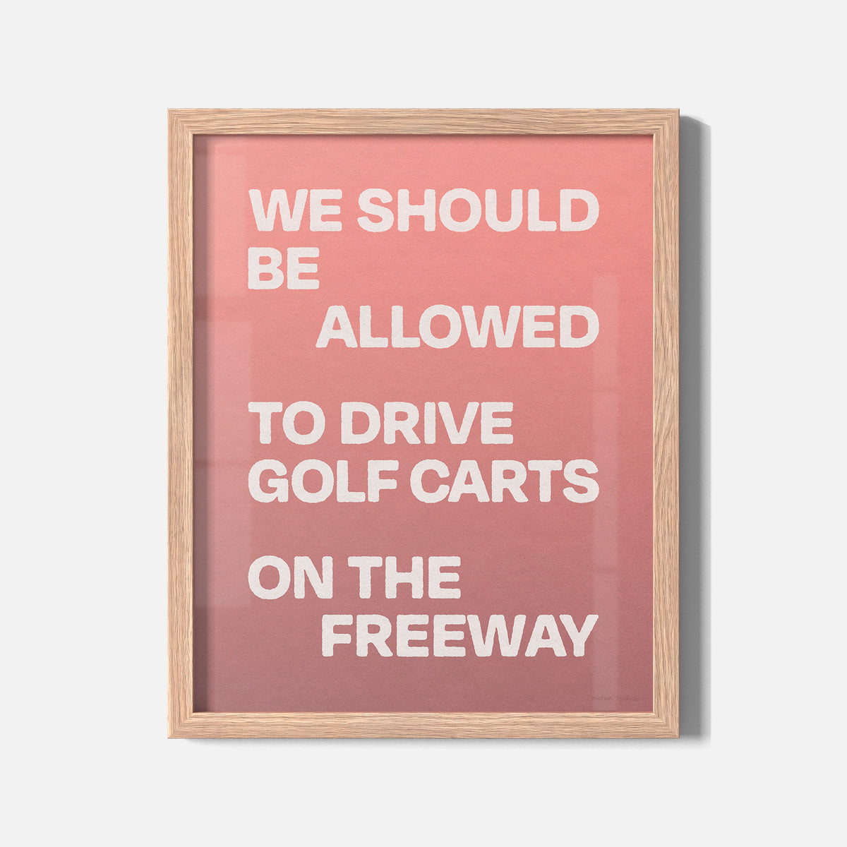 FREEWAY PRINT