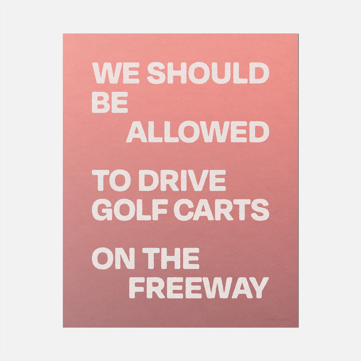 FREEWAY PRINT