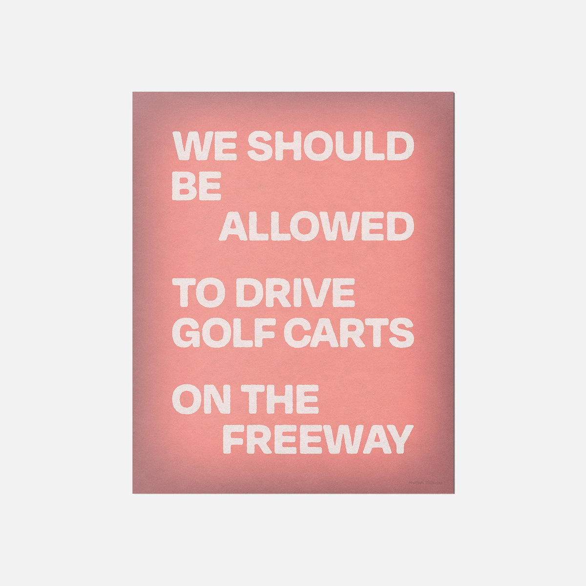 FREEWAY PRINT