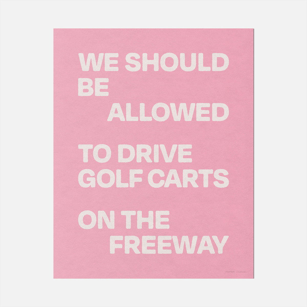 FREEWAY PRINT
