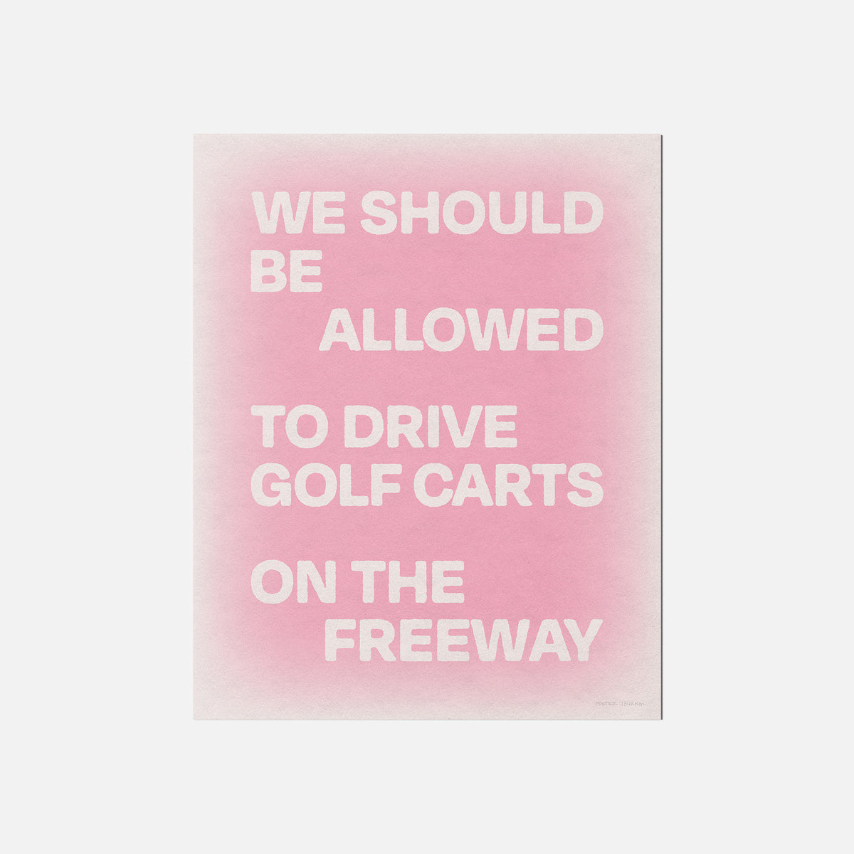 FREEWAY PRINT