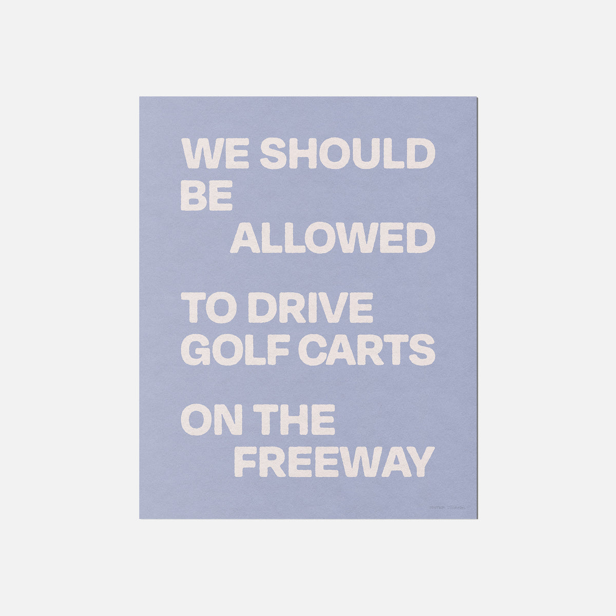 FREEWAY PRINT