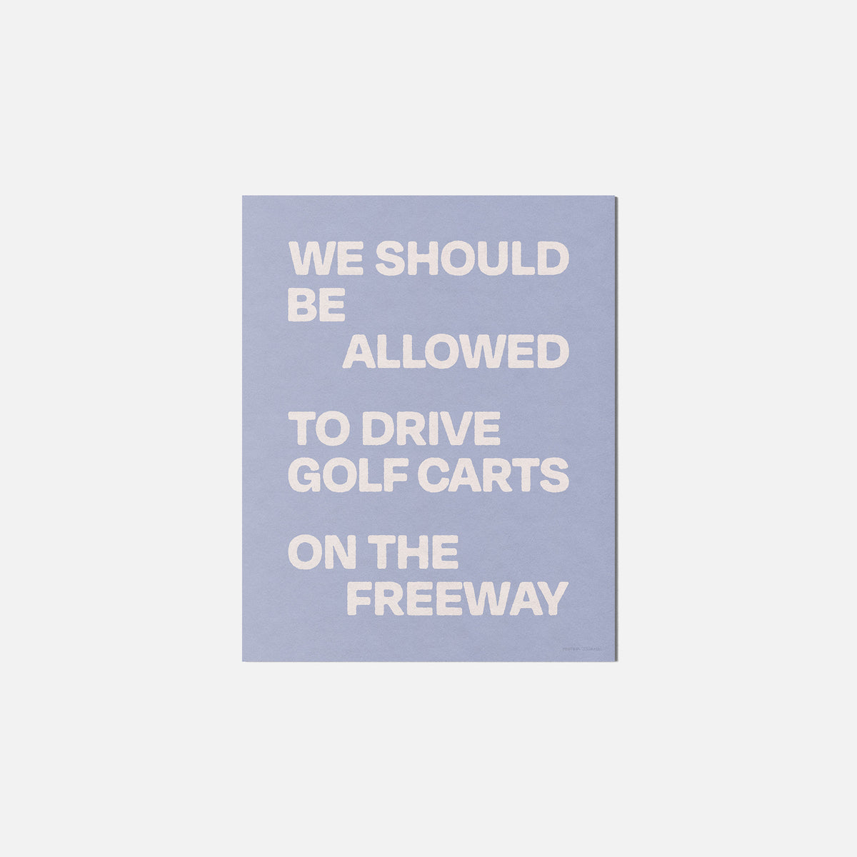 FREEWAY PRINT
