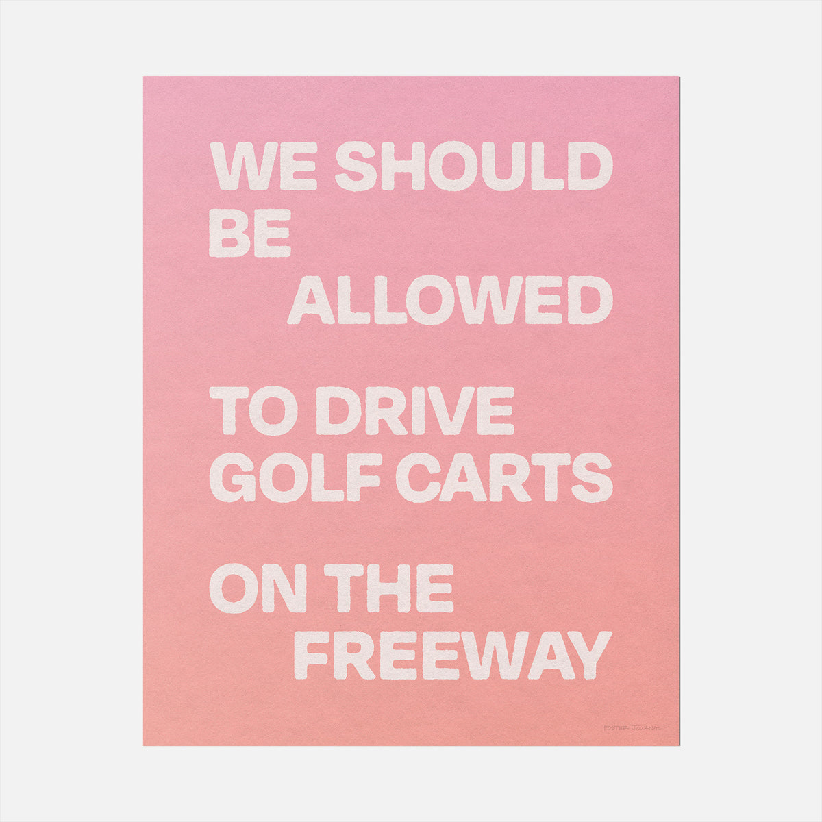 FREEWAY PRINT